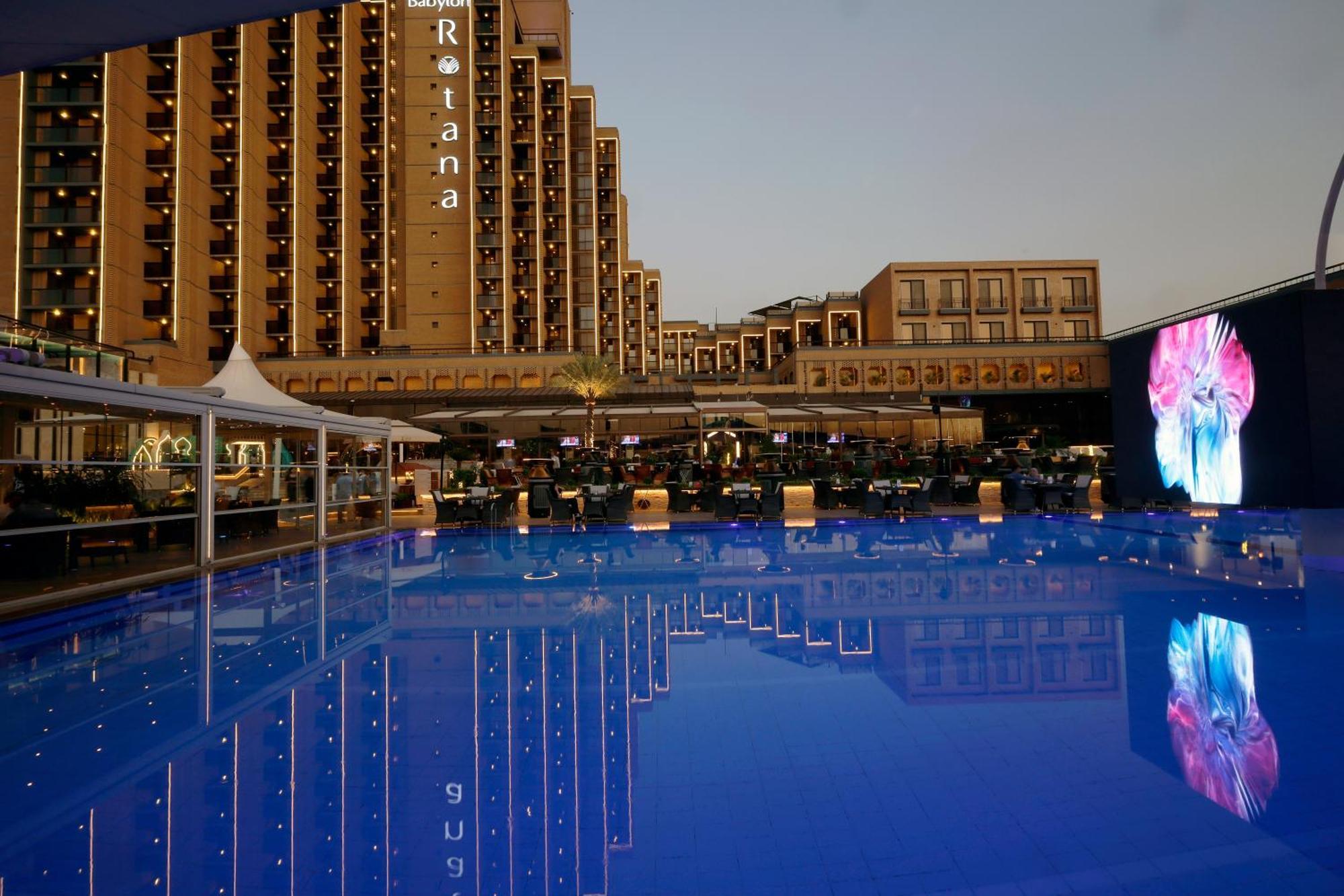 בגדד Babylon Rotana Hotel מראה חיצוני תמונה