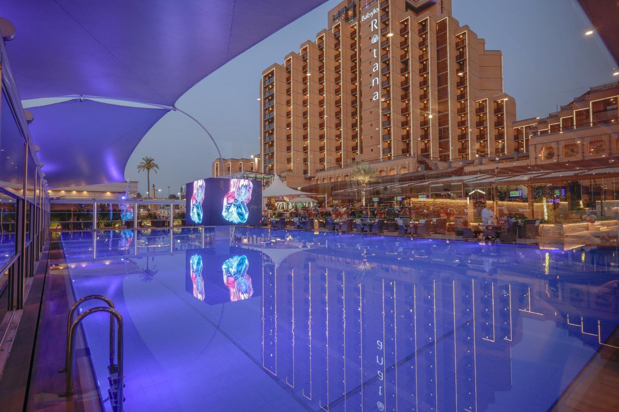 בגדד Babylon Rotana Hotel מראה חיצוני תמונה